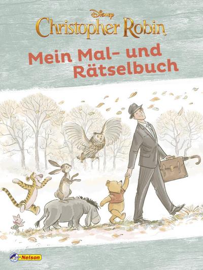 Disney Christopher Robin: Mein Mal- und Rätselbuch (Disney Winnie Puuh)
