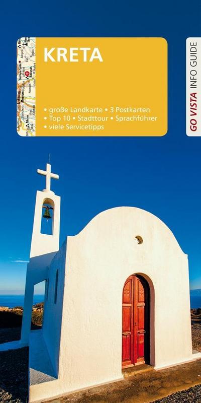 GO VISTA: Reiseführer Kreta: Mit Faltkarte und 3 Postkarten