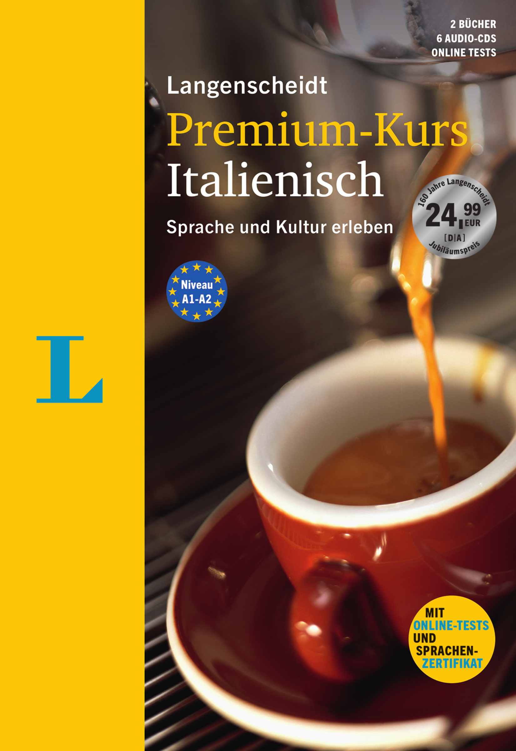 Langenscheidt Premium-Kurs Italienisch - Sprachkurs mit 2 Büchern, 6 Audio- ... - Bild 1 von 1