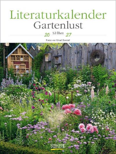 Literaturkalender Gartenlust 2027