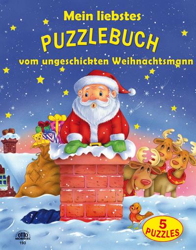 Mein liebstes Puzzlebuch-Weihnachtsmann