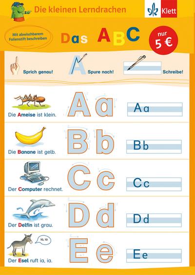 Klett Auf einen Blick: Das ABC (Die kleinen Lerndrachen)