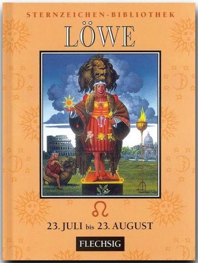 LÖWE - Ein kleines, bibliophiles STERNZEICHEN-Büchlein von FLECHSIG