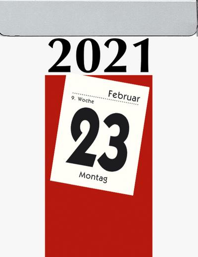 Zettler Tagesabreißkalender im Hochformat 5.5x7cm Kalendarium 2014