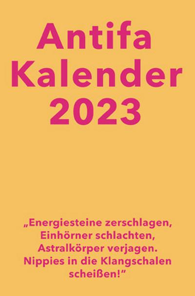 Antifaschistischer Taschenkalender 2023