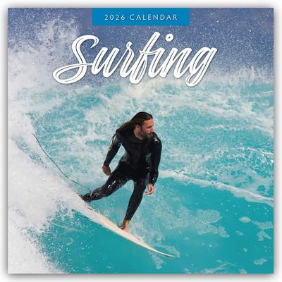 Surfing - Surfen 2026 - 16-Monatskalender