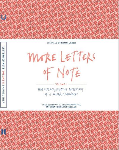 Usher, S: More Letters of Note
