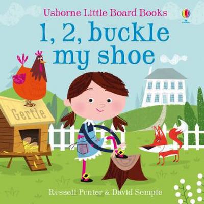 1, 2, Buckle my Shoe (Usborne Baby Board Books)