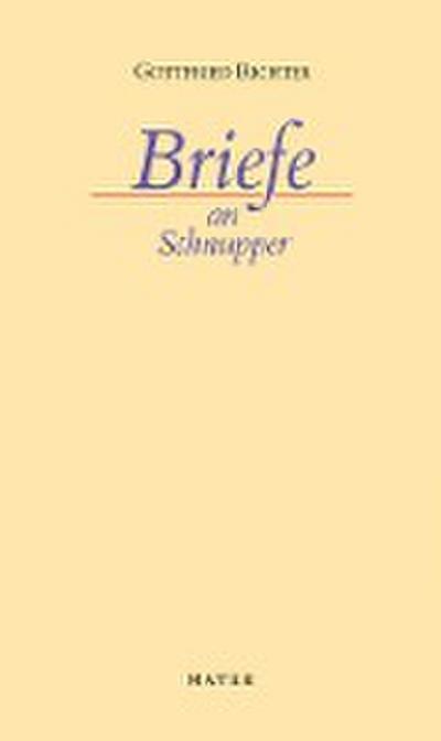Briefe an Schnupper
