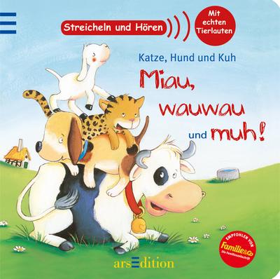 Katze,Hund und Kuh