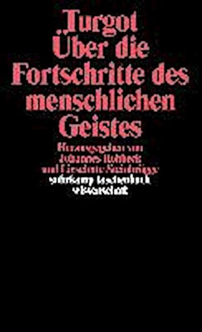 Über die Fortschritte des menschlichen Geistes