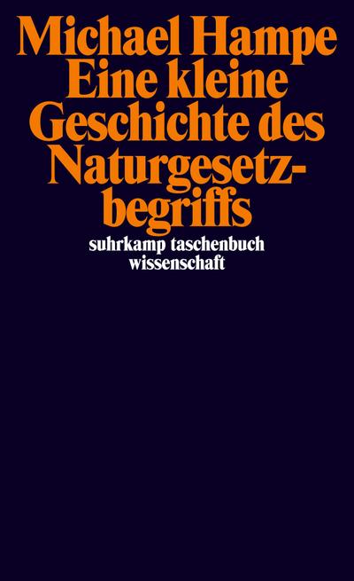 Eine kleine Geschichte des Naturgesetzbegriffs (suhrkamp taschenbuch wissenschaft)
