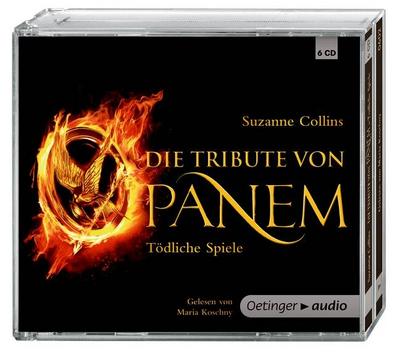 Die Tribute von Panem. Tödliche Spiele (6 CD): Gekürzte Audioversion, Sonderausgabe