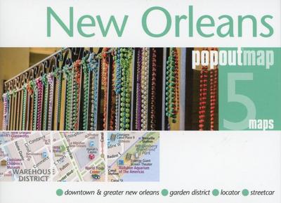 New Orleans PopOut Map (Popout Maps)