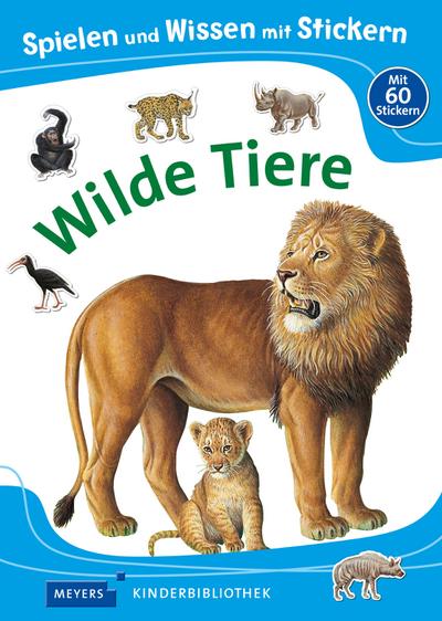 Stickerbuch Wilde Tiere
