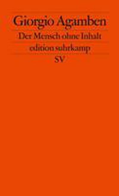 Der Mensch ohne Inhalt