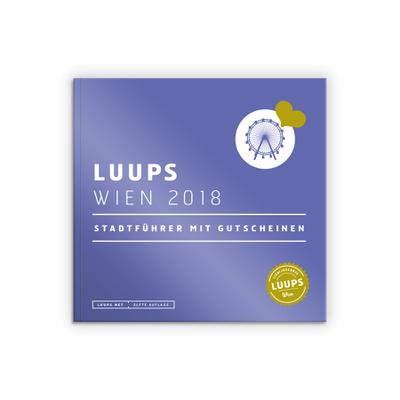 LUUPS Wien 2018: Stadtführer mit Gutscheinen
