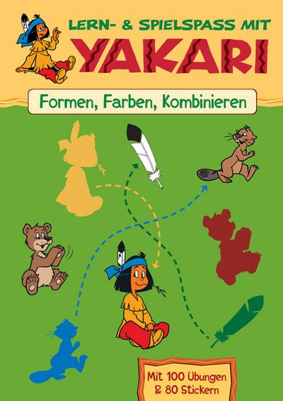 Lern- & Spielspaß mit YAKARI  Formen, Farben, Kombinieren 