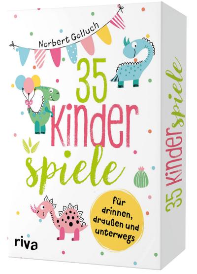 35 Kinderspiele für drinnen, draußen und unterwegs