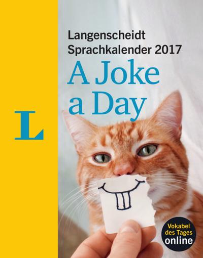 Langenscheidt Sprachkalender 2017 A Joke a Day - Abreißkalender