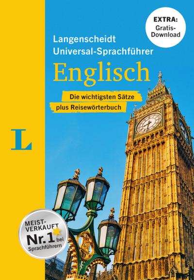 Langenscheidt Universal-Sprachführer Englisch - Buch inklusive E-Book zum Thema Essen & Trinken: Die wichtigsten Sätze plus Reisewörterbuch