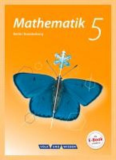 Mathematik  5. Schuljahr. Schülerbuch Grundschule Berlin/Brandenburg