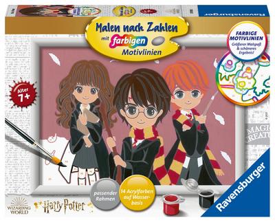 Ravensburger Malen nach Zahlen  - Zauberhafte Freundschaft - Kinder ab 7 Jahren