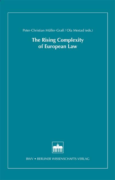 The Rising Complexity of European Law (Deutsch-Norwegisches Forum des Rechts)