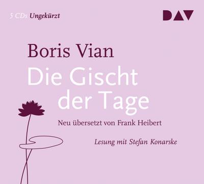 Die Gischt der Tage: Ungekürzte Lesung mit Stefan Konarske (5 CDs)