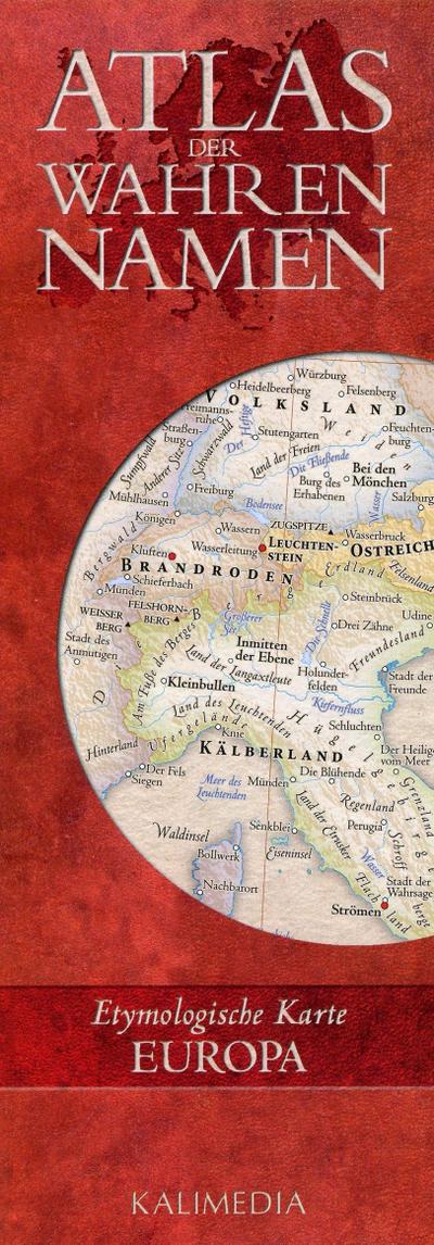 Atlas der Wahren Namen - Europa: Etymologische Karte