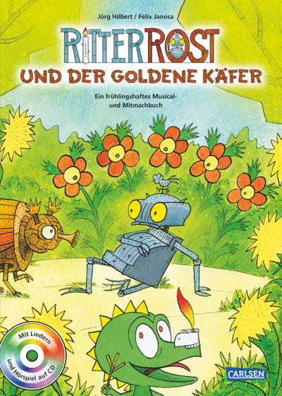 Ritter Rost: Ritter Rost und der goldene Käfer: Buch mit CD