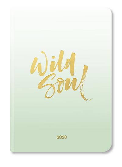 Booklet Diary GlamLine WILD SOUL 2020 - Wochenkalender - 14,8x21cm - Terminkalender
