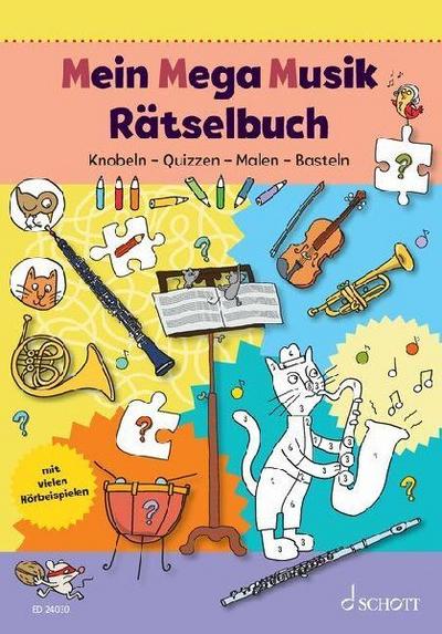 Mein Mega Musik Rätselbuch