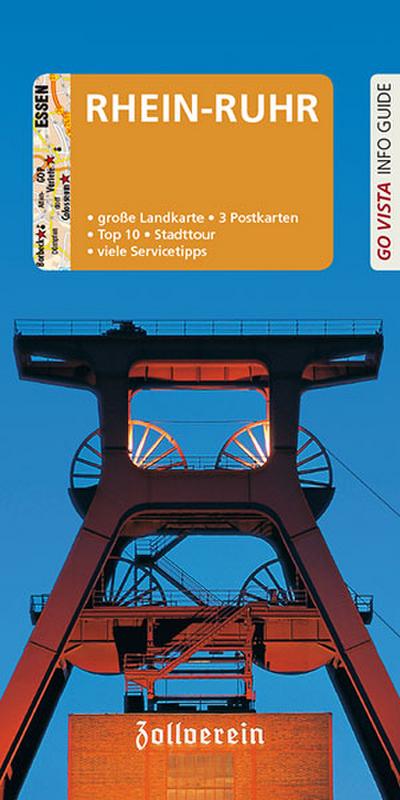 GO VISTA: Reiseführer Rhein-Ruhr: Mit Faltkarte und 3 Postkarten