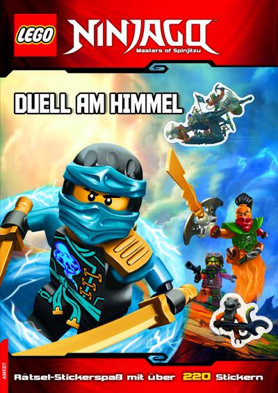 LEGO® NINJAGO Duell am Himmel: Rätsel-Stickerspaß mit über 220 Stickern