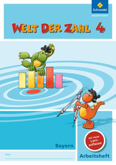 Welt der Zahl 4. Arbeitsheft mit CD-ROM. Bayern