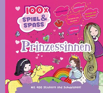 100 Märchenprinzessinnen: mit Stickern