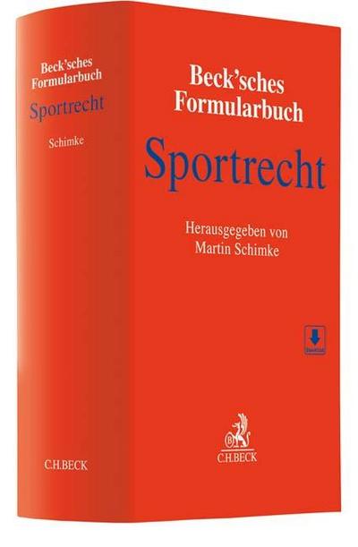 Beck’sches Formularbuch Sportrecht
