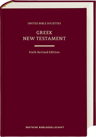 Greek New Testament GNT6. Großdruckausgabe