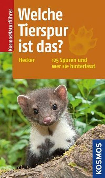 Welche Tierspur ist das?: 125 Tierspuren und wer sie hinterlässt (Kosmos-Naturführer)