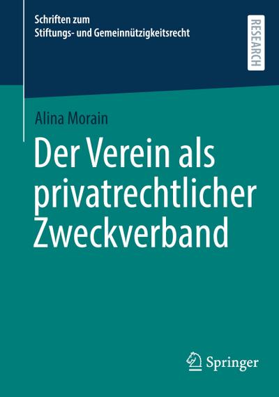 Der Verein als privatrechtlicher Zweckverband