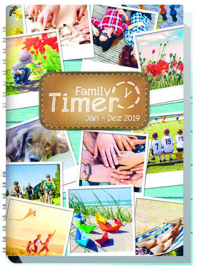 Family-Timer 2019 - Der Familien-Planer! 12 Monate Jan-Dez 2019, Familienkalender