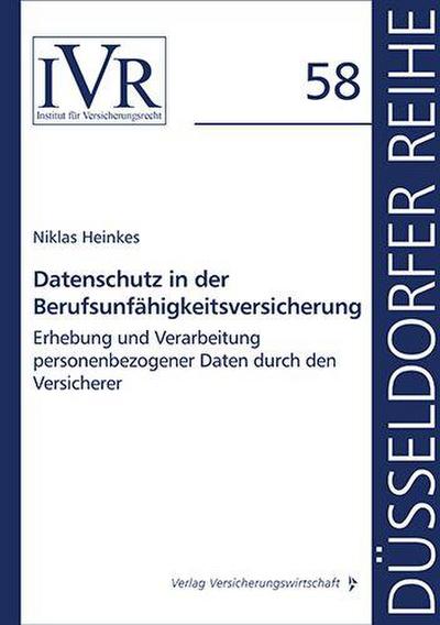 Datenschutz in der Berufsunfähigkeitsversicherung