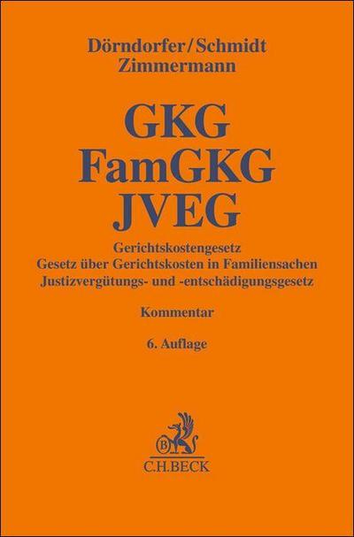 Gerichtskostengesetz, Gesetz über Gerichtskosten in Familiensachen, Justizvergütungs- und -entschädigungsgesetz. GKG, FamGKG, JVEG