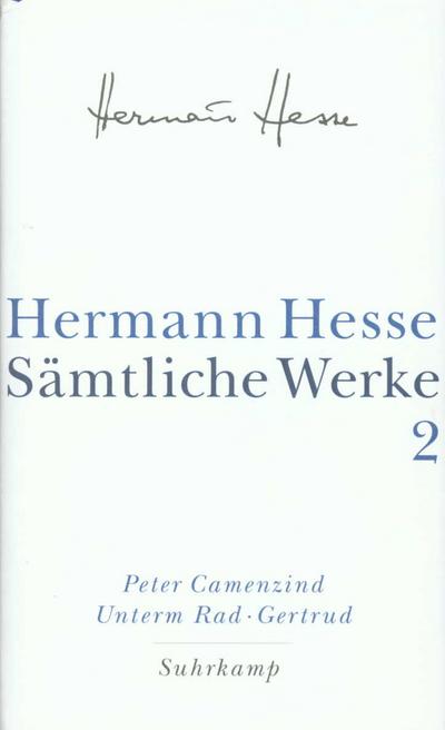 Sämtliche Werke, 20 Bde., Bd.2
