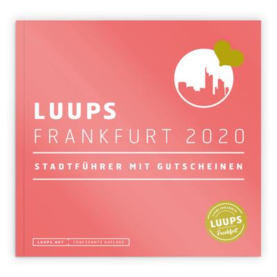 LUUPS Frankfurt 2020: Stadtführer mit Gutscheinen