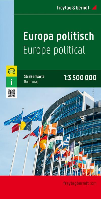 Freytag Berndt Autokarten, Europa - Maßstab 1:3.500.000