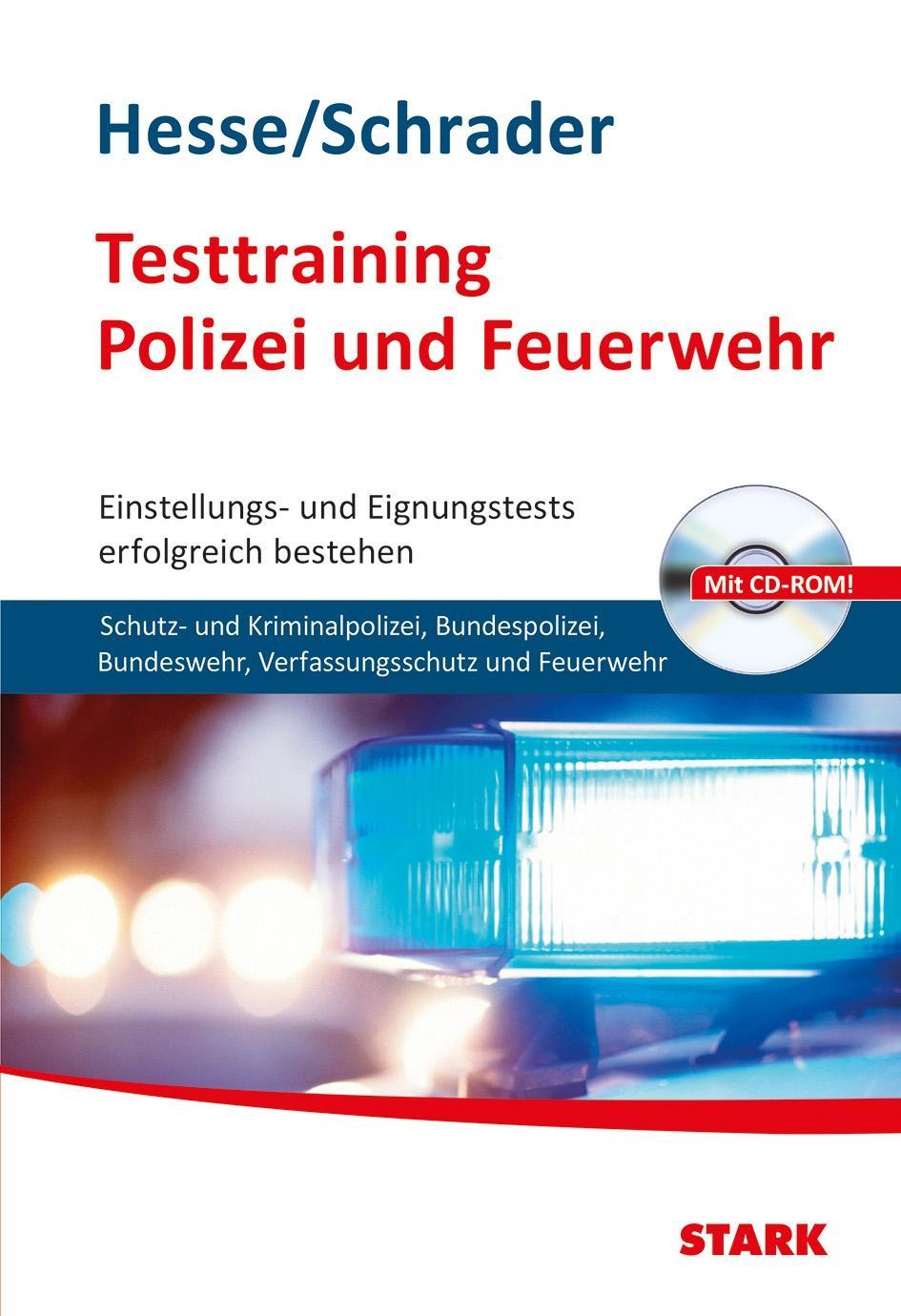 Hesse/Schrader: Testtraining Polizei und Feuerwehr Jürgen Hesse - Bild 1 von 1