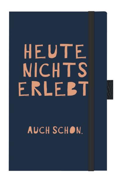 Times Small12 Nichts erlebt 302119 2019: Terminplaner - Buchkalender mit hochwertiger Folienveredelung für echten Glanz. 9 x 14 cm