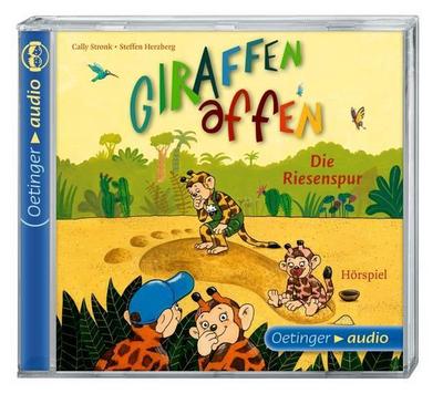 Giraffenaffen - Die Riesenspur (CD): Hörspiel. Band 4